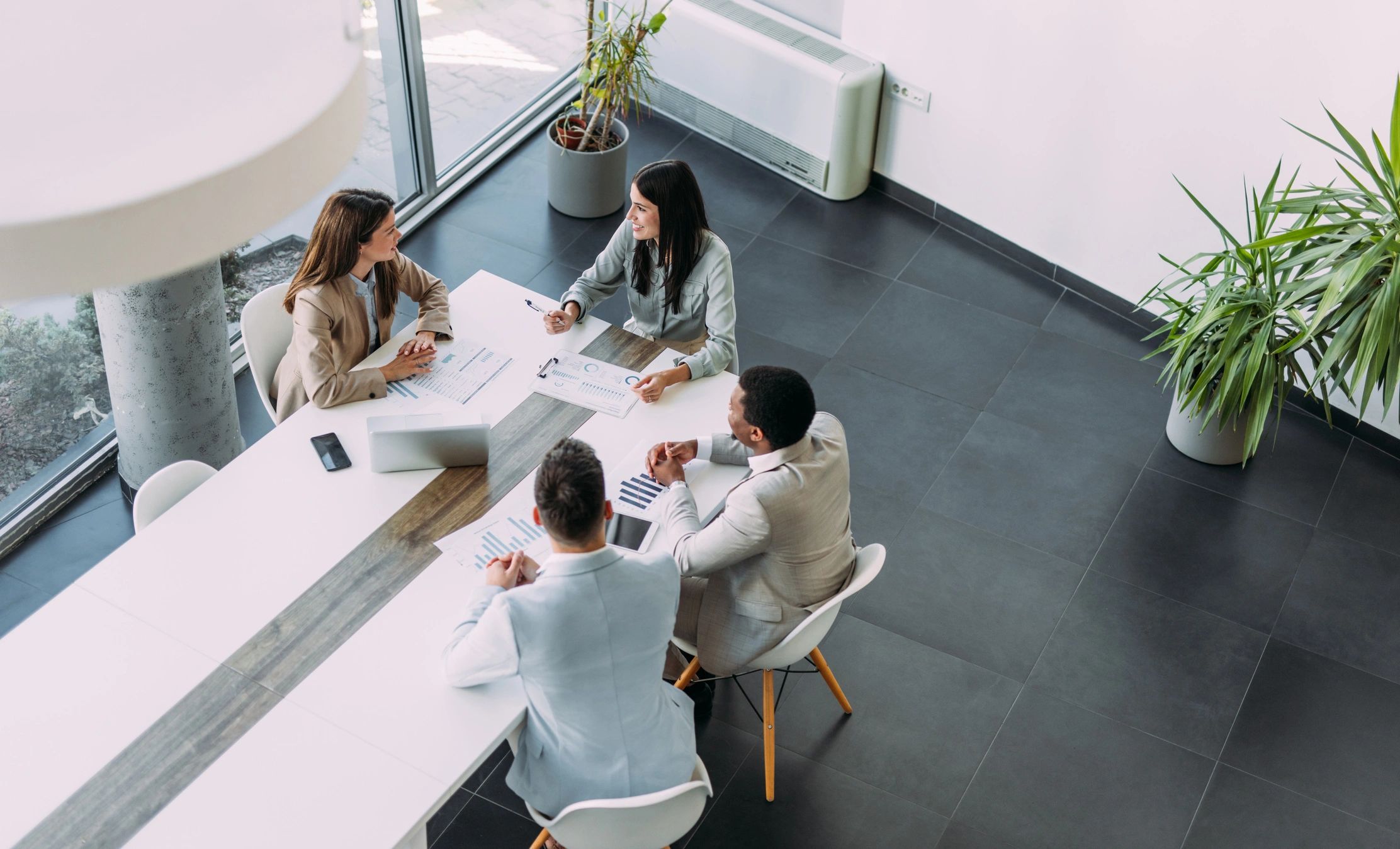 Business leader in a consulting session